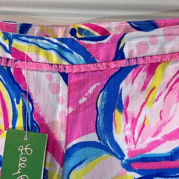 NWT Lilly Pulitzer Adie Short Pink Sunset Womens Size 0 - Picture 4 of 11
